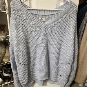 Oversized chunky knit sweater